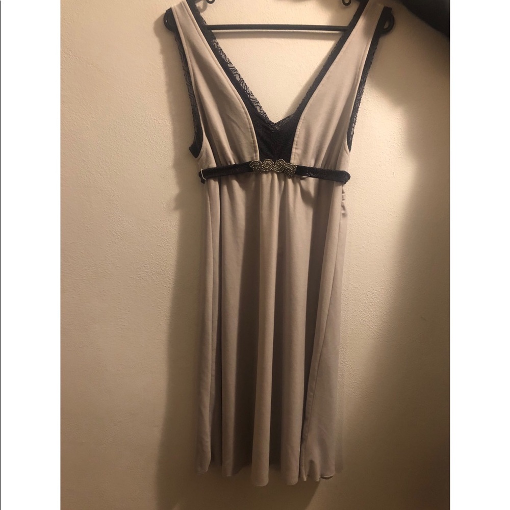 Free People Velvet and Lace Dress
